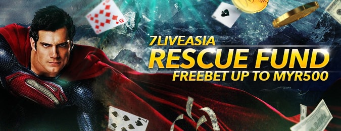 Promo 7liveasia rescue fund